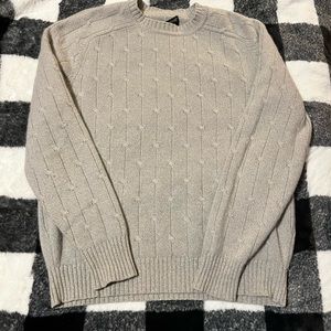 Grayson & Dunn 100% Cashmere Gray Unisex Sweater